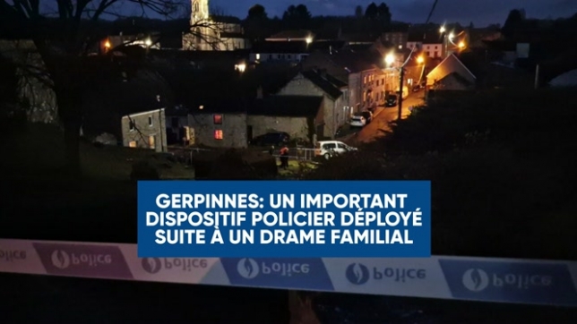 Gerpinnes: un important dispositif policier déployé suite à un drame familial