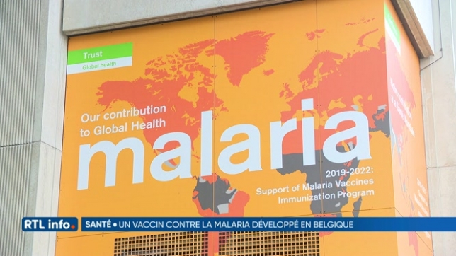 La société belge GSK a développé un vaccin contre la malaria