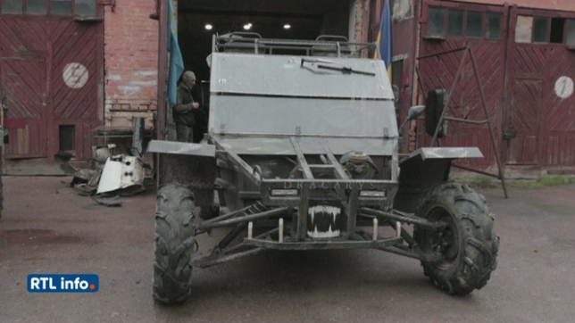 En Ukraine, la confection de véhicules à la Mad Max pour aider l