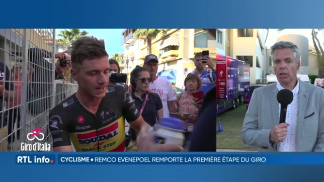 Giro 2023: à Ortona, Serge Vermerien confie avoir vécu un grand moment