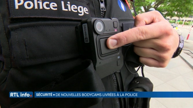 Près de 5.000 bodycams vont être livrées à la police belge