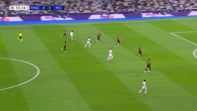 Real Madrid - Manchester City (1-0) : ouverture du score de Vinicius