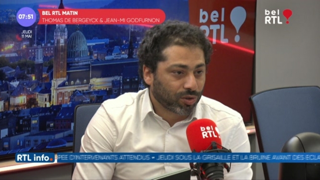 Nabil Boukili, député PTB à la chambre - L’invité RTL Info de 7h50