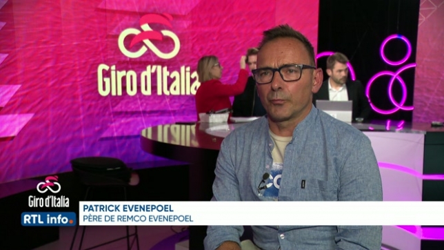 Giro: le père de Remco Evenepoel tire le bilan de la première semaine
