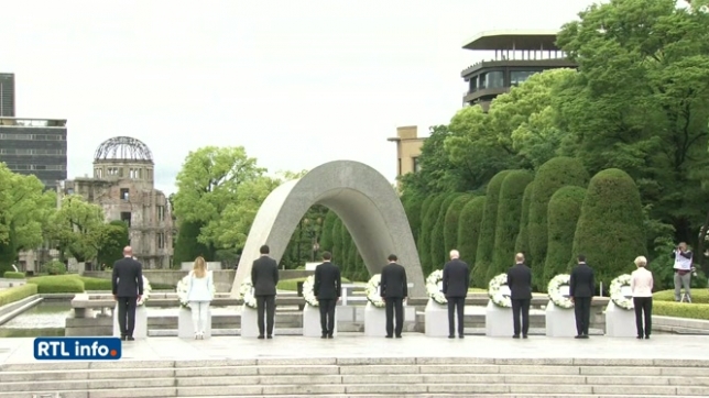 Japon: les dirigeants du G7 se sont recueillis au mémorial d