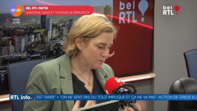 Elke Van den Brandt, ministre bruxelloise de la mobilité, des travaux publics et de la sécurité routière - L’invitée RTL Info de 7h50