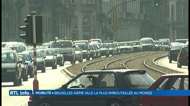 Bruxelles est la 14ème ville la plus embouteillée du monde