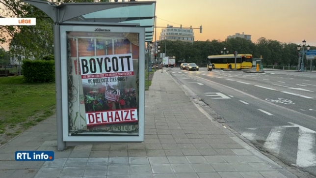 Des affiches appellent au boycott de l