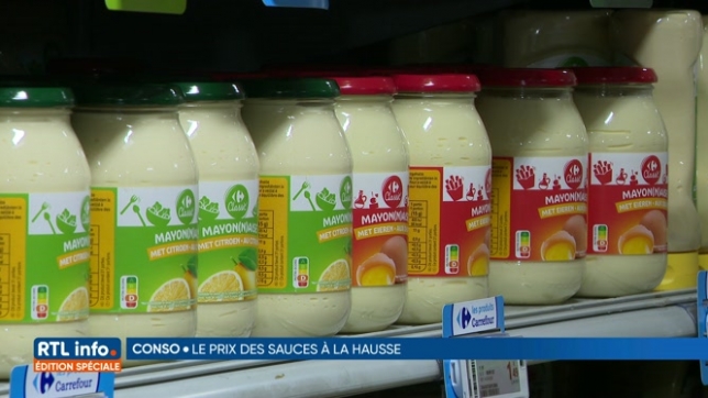 Panier RTL info / Test-Achats: le prix des sauces a explosé