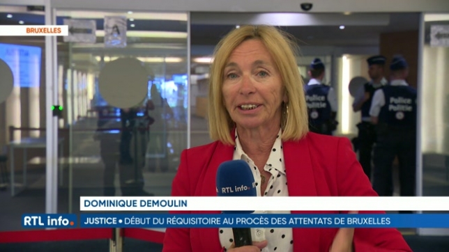 Réquisitoire au procès des attentats de Bruxelles: le point avec Dominique Demoulin
