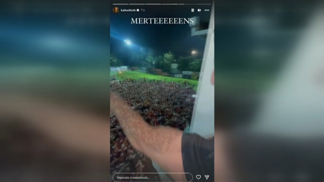 Dries Mertens devient fou en célébrant le titre du Galatasaray