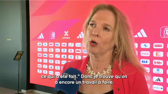 Prémière interview de la première présidente féminine de la Fédération belge de football