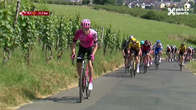 Remco Evenepoel remporte la septième étape du Tour de Suisse