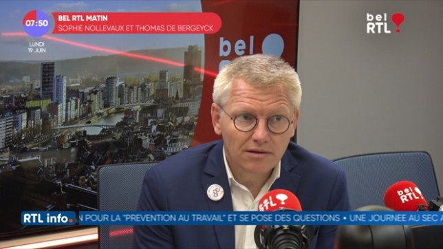 Georges Gilkinet, Vice-Premier ministre et ministre de la Mobilité. - L’invité RTL Info de 7h50