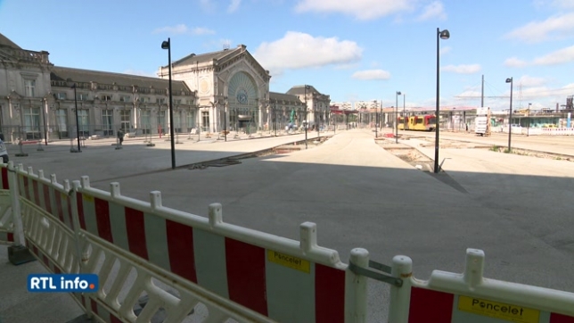 Le réaménagement des abords de la gare de Charleroi touche à sa fin
