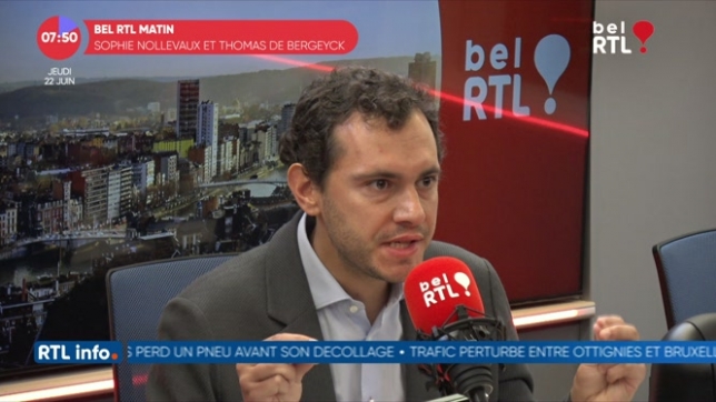 Le député fédéral Samuel Cogolat - L’invité RTL Info de 7h50