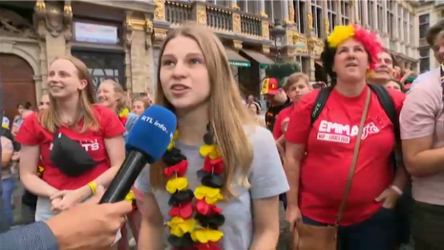 Les Belgians Cats font rêver ces jeunes supportrices