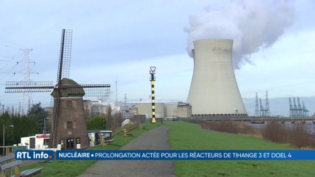 Prolongation des réacteurs nucléaires de Tihange 3 et Doel 4