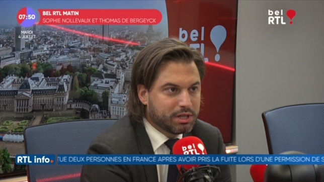 Georges-Louis Bouchez, président du Mouvement Réformateur - L’invité RTL Info de 7h50