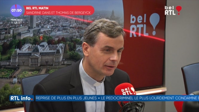 Monseigneur Luc Terlinden, futur archevêque de Malines-Bruxelles - L’invité RTL Info de 7h50