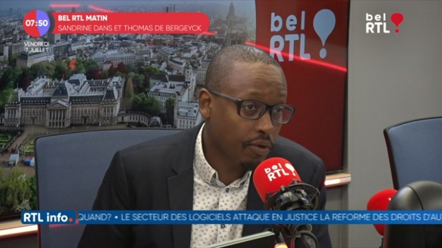 Germain Mugemangango, chef de groupe du PTB au Parlement de Wallonie - L’invité RTL Info de 7h50