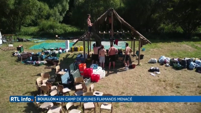 Bouillon: un camp de scouts flamands attaqué par des jeunes de la région