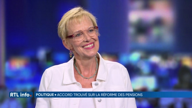 Réforme des pensions : la ministre Karine Lalieux est notre invitée