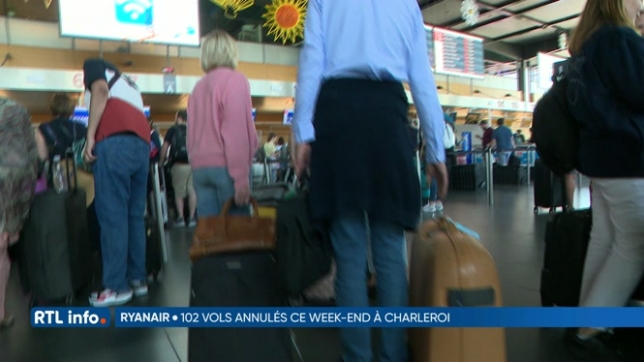 Grève des pilotes Ryanair à Charleroi ce weekend, 18.000 passagers concernés