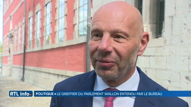 Le greffier Frédéric Janssens entendu par le Bureau du Parlement wallon