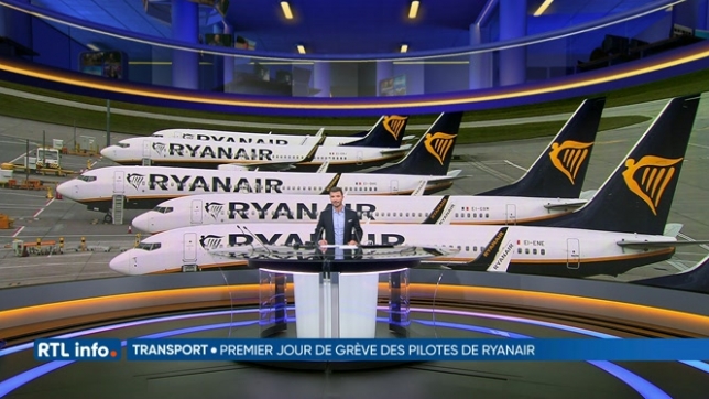 Les pilotes de Ryanair sont en grève durant tout ce weekend