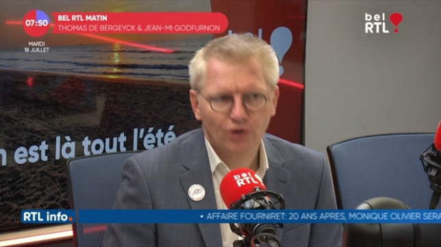 Georges Gilkinet, Vice Premier Ministre Ecolo et Ministre fédéral de la mobilité - L’invité RTL Info de 7h50