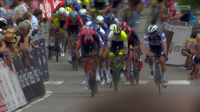 Filippo Ganna remporte la première étape du Tour de Wallonie