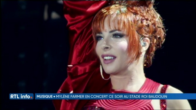 Concert de Mylène Farmer au stade roi Baudouin: focus sur le phénomène Mylène