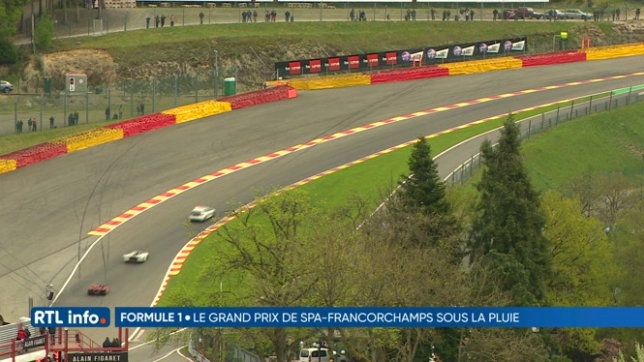 Grand Prix de Spa Francorchamp: les pilotes inquiets suite à la pluie