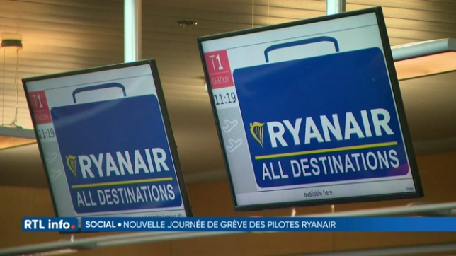 Grève chez Ryanair: 46 vols annulés ce dimanche à l