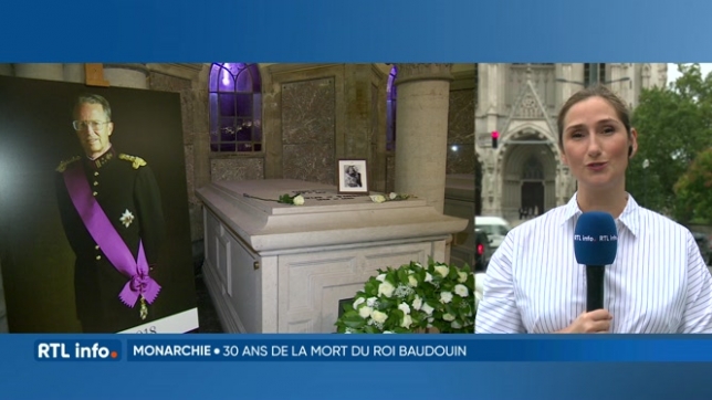 30 ans du décès du roi Baudouin: la crypte royale ouverte aujourd