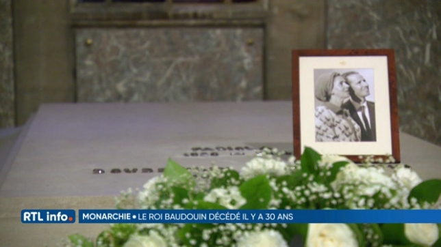 30 ans du décès du roi Baudouin: la crypte royale était ouverte aujourd