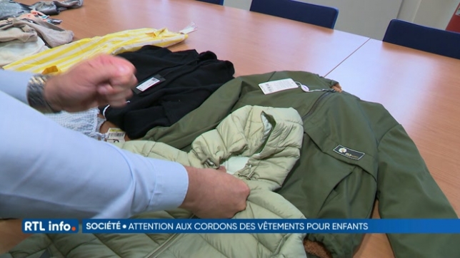 Des vêtements pour enfants non conformes aux exigences de sécurité détectés en Belgique