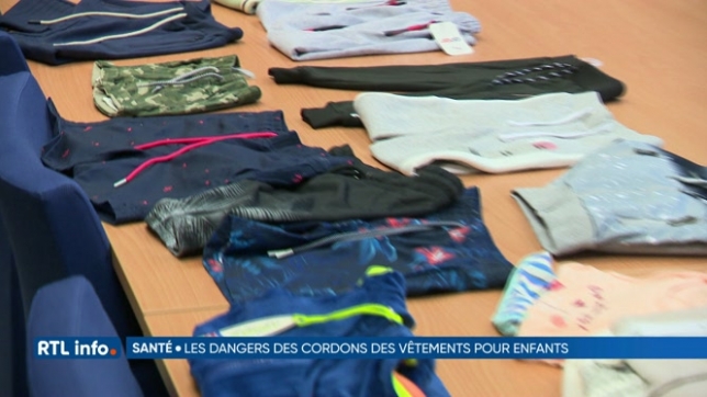 Des vêtements pour enfants non conformes aux exigences de sécurité détectés en Belgique