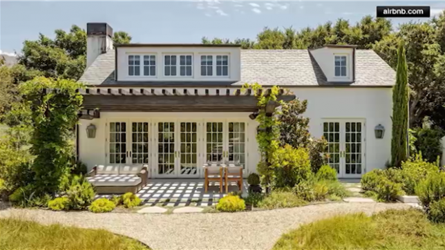 Gwyneth Paltrow met sa luxueuse maison en location sur Airbnb