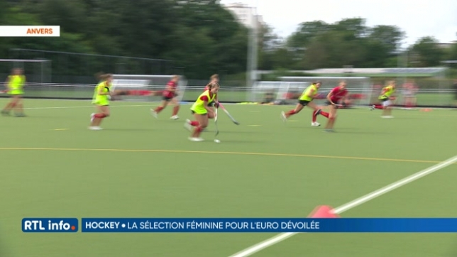 Euro de hockey féminin: la sélection des Red Panthers a été dévoilée