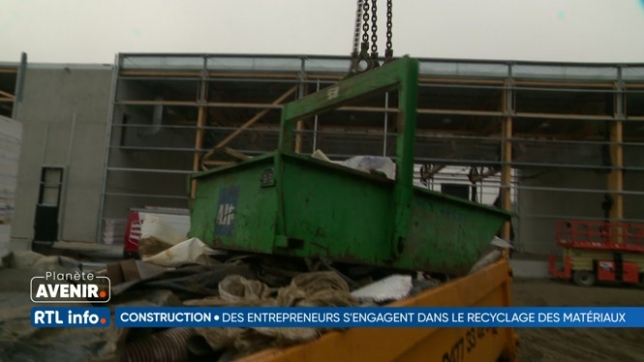 Le recyclage des matériaux fait fureur dans le domaine de la construction