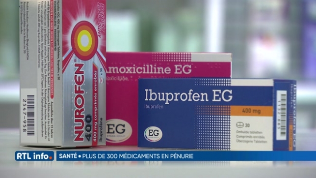 Plus de 300 médicaments sont en pénurie en Belgique pour le moment