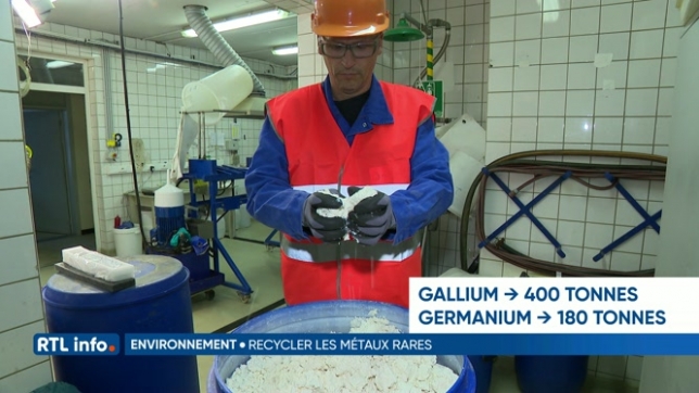 Recyclage de métaux rares produits en Chine par une société liégeoise