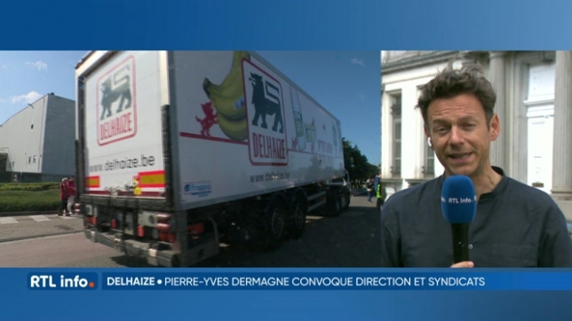 Delhaize: le ministre Dermagne convoque syndicats et direction