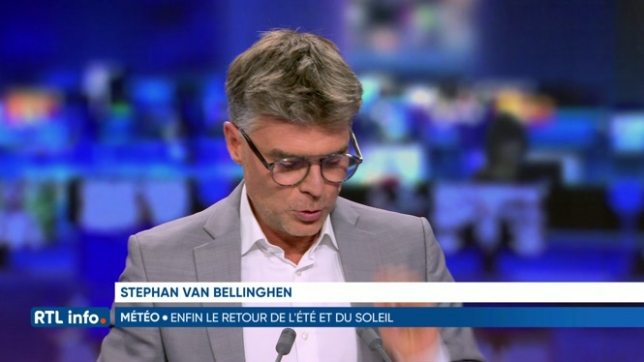 Les prévisions météo de Stephan van Bellinghen