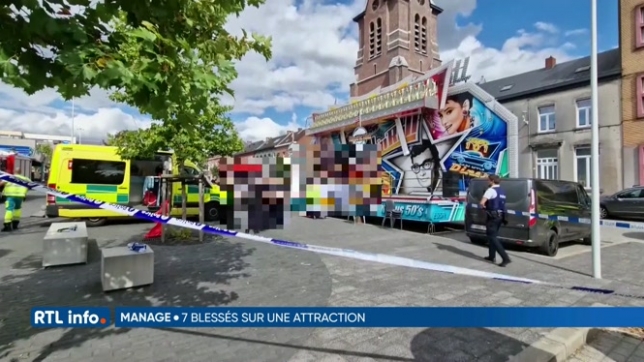 Accident en pleine ducasse à La Hestre: 7 blessés