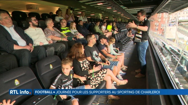 Football: journée portes ouvertes au Stade du Pays de Charleroi