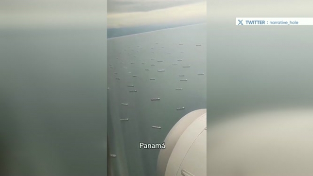 Gigantesque embouteillage sur le canal de Panama: des centaines de bateaux se retrouvent coincés