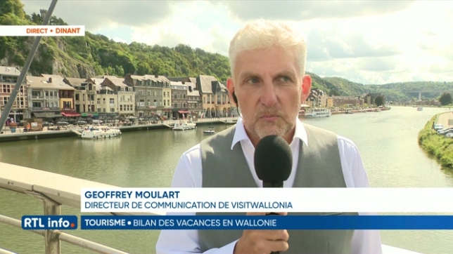 Bilan de cet été pour le secteur touristique wallon avec Geoffrey Moulart